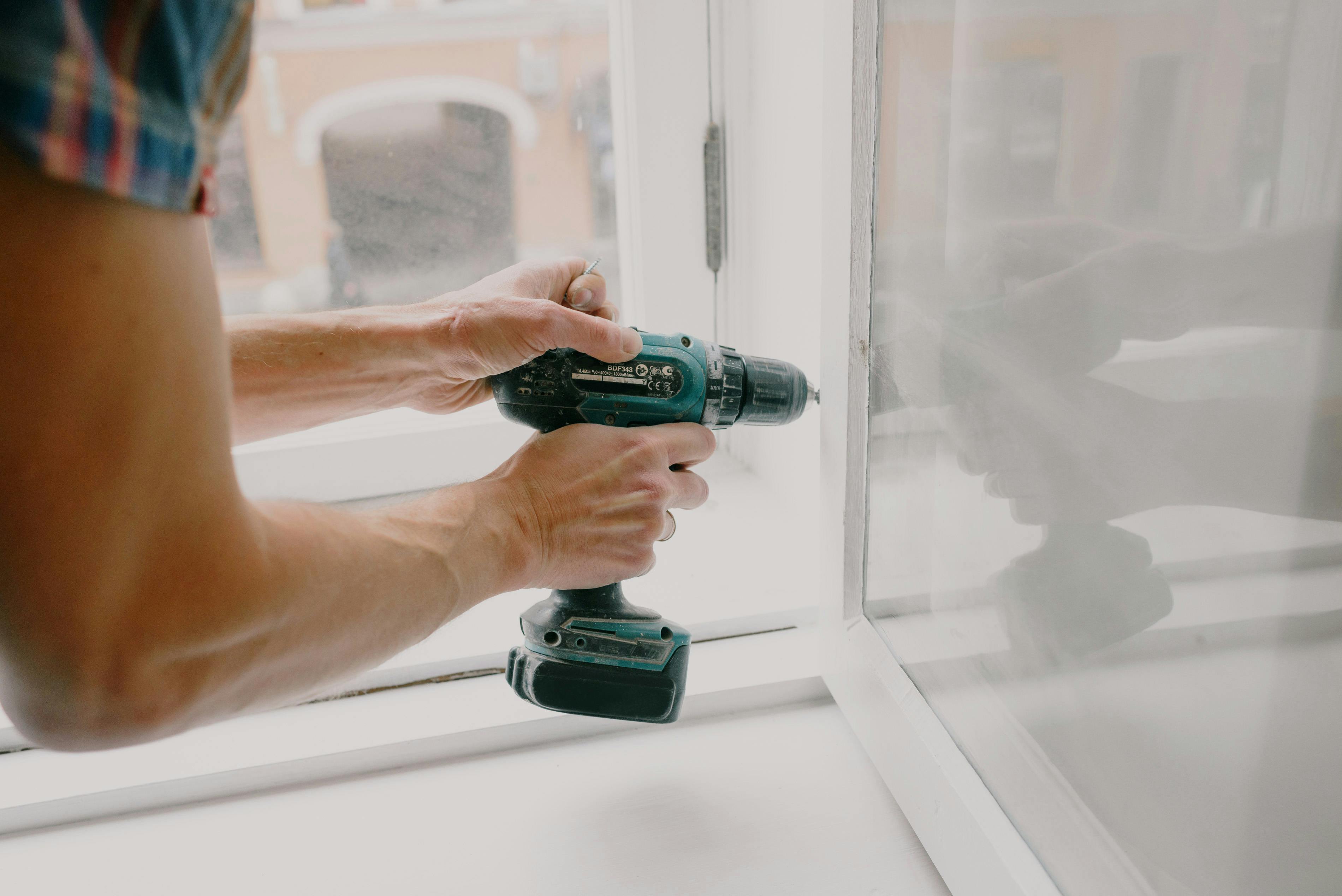 Handwerker bei der Arbeit